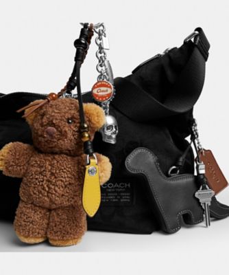 極美品✨　コーチ　ボデイバッグ　シグネチャー　レザー　トラック レオ クロスボディ・シグネチャー ナイロン・チャーム | COACH/コーチ